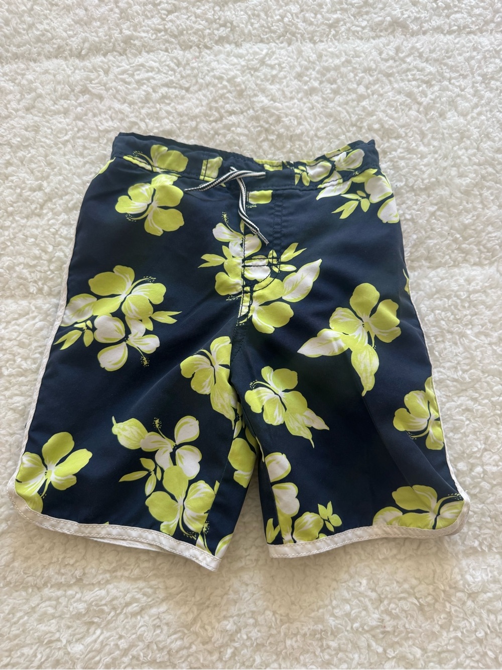 Old Navy Boys floral swim trunks